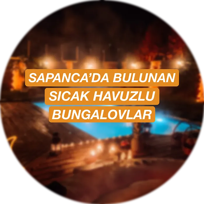 Sıcak Havuzlu Bungalovlar